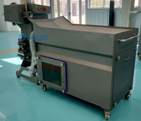 Machine automatique de décorticage de saucisses, éplucheuse de saucisses en boyaux de cellulose avec une vitesse de 30-190 m/min