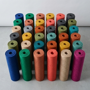 แผ่นและม้วนผ้าสักหลาดขนสัตว์สีสันปรับแต่งได้ แบบเจาะเข็ม ขนาดและความหนาตามสั่ง น้ำหนัก GSM ผลิตจากโรงงาน - Product Image 2