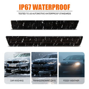 Feux latéraux de pare-chocs avant et arrière RGB pour Dodge Challenger 2015-2023, clignotants, vente en gros, 68195796AB/68195797AB - Product Image 3