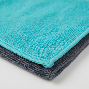 Serviette de lavage de voiture en microfibre sur mesure, tricotage à la chaîne à haute densité, super absorbante, toutes tailles, torsadée, poids 500 g/m², douce, fabriquée en Corée - Product Image 1