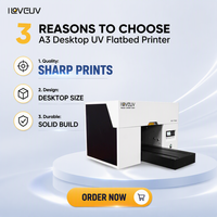 Impresora de Inyección de Tinta UV de Escritorio con Salida de Color Precisa para Señalización Personalizada, Decoración de Empaques e Impresión de Productos de Formato Pequeño