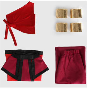 Disfraz Infantil <span class=keywords><strong>de</strong></span> Vaca para TV y Cine con Diseño <span class=keywords><strong>de</strong></span> Un Hombro Descubierto, Material <span class=keywords><strong>de</strong></span> Poliéster, Pantalones Incluidos - Product Image 4