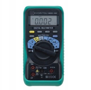 มัลติมิเตอร์ดิจิตอล Kyoritsu 1009 รุ่นมืออาชีพ ปรับช่วงอัตโนมัติ หน้าจอแสดงผล 4000 ค่า แรงดันไฟฟ้าสูงสุด 600V กระแสไฟ 10A - Product Image 4