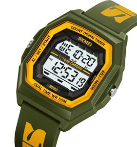 SKMEI 2282 Fashion Sport Montres numériques analogiques pour hommes Montre chrono étanche - Product Image 4