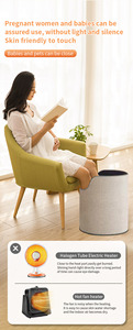 Chauffe-pieds portable personnalisé pour le bureau et la maison, chauffe-jambes pliable sous le bureau, chauffage électrique personnel pour les jambes et les pieds - Product Image 6