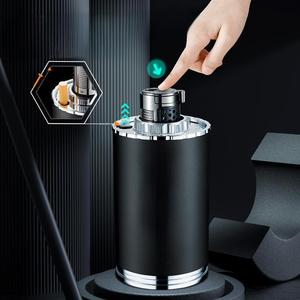 Sáng Tạo dual-sử dụng thuốc lá trường hợp và nhẹ hơn, tự động phóng Thiết kế di động, bơm lại gas nhẹ hơn - Product Image 5