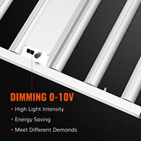 Le plus récent 1200w 12 Bar Light avec LM281B / LM301B lampe de croissance des semis à spectre complet Led élèvent la lumière pour la culture de plantes d'intérieur