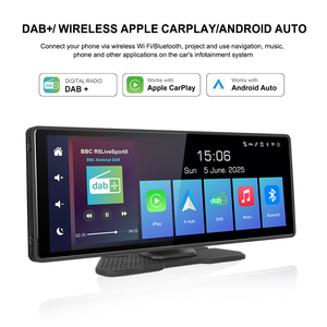 Radio numérique DAB 10,26 pouces avec prise en charge CarPlay et Android Auto, <span class=keywords><strong>Bluetooth</strong></span>, assistance à la marche arrière, prise en charge de la <span class=keywords><strong>musique</strong></span> USB - Product Image 5