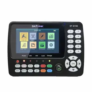 Satlink ST5150 4.3 pouces Combo DVBT DVBC Récepteur satellite Compteur Sat Finder