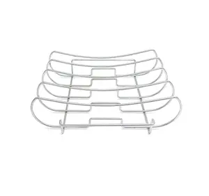 Support de cuisson pour barbecue, Support en acier inoxydable, pour fumeur de gaz ou Grill à charbon