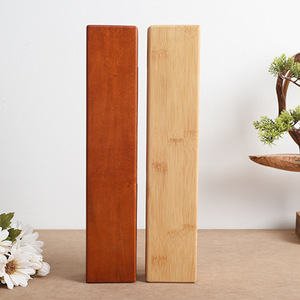 กล่องเก็บเครื่องประดับไม้ไผ่และไม้ 35x7x5 ซม. ทรงสี่เหลี่ยมสไตล์วินเทจสำหรับจัดเก็บสร้อยคอจี้ปากกา - Product Image 1