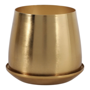 Candela Profumata Maison Illuminare in Contenitore Metallico Dorato, Piccola Candela a Colonna per Arredamento Interno - Product Image 3