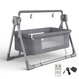 Culla Elettrica Multifunzionale per Neonati, Sedia a <span class=keywords><strong>Dondolo</strong></span> Intelligente, Cesto per il Sonno del Bambino - Product Image 4
