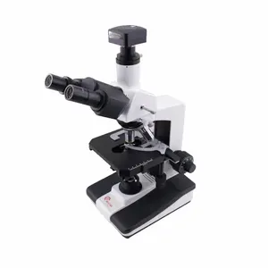 Biyolojik mikroskop büyük görüş alanı mercek görüntüleme tıbbi öğretim bilimsel araştırma mikroskop için net operasyon