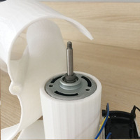 Micro-éolienne de 20 W avec lumière LED, générateur éolien vertical pour la nouvelle énergie