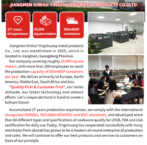 2024 gương đánh bóng xử lý 304 201 viên nang dưới giá tốt đẹp nhà máy sản phẩm chất lượng chậu Chảo Cookware sets - Product Image 6