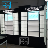 Meubles de présentation pour magasin de tabac avec éclairage LED, vitrines pour magasin de tabac, présentoirs en verre, stand de tabac à vendre