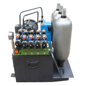 ชุดจ่ายไฟไฮดรอลิกขนาดเล็กใหม่ 12v/24v/220v 35 สตีล สำหรับ Enerpac เครื่องกลึง เครื่องยกรางไม้ รถบรรทุก รถยกท้ายรถ ผลิตโดยผู้ผลิตชุดจ่ายไฟไฮดรอลิก - Product Image 1