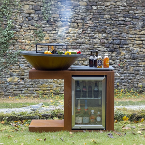 2026 <span class=keywords><strong>Plancha</strong></span> de cuisson extérieure élégante et simple pour le barbecue, le réchauffement et la cuisson du bois de chauffage, avec fonction de cuisson et de grillade - Product Image 2