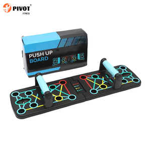 Equipo de fitness plegable para el hogar Yiwu, tabla de flexiones multifuncional con banda de resistencia para músculos abdominales y pectorales - Product Image 2