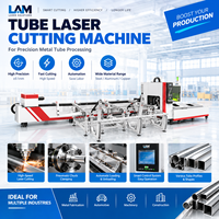 Découpeuse laser industrielle professionnelle CNC 2000W pour la production de tubes en acier inoxydable, acier au carbone, aluminium et de cadres de fitness