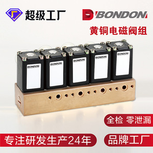 ชุดวาล์วควบคุมทองเหลืองแบบกำหนดเอง 2 ทาง 2 ทาง 2 ทาง 3 ทาง - Product Image 5