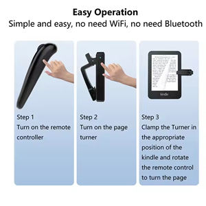 Télécommande Page Turner Clicker pour Kindle Paperwhite Oasis Kobo eReader Lecture Romans Kindle Accessoires <span class=keywords><strong>eBook</strong></span> Accessoires - Product Image 3