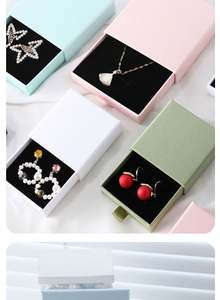 Caja de Regalo de Lujo para Anillos, con Logotipo Personalizado, Empaque de Cartón para Pulseras, Collares y Pendientes - Product Image 5