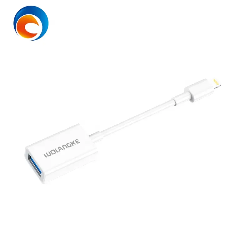 LUO LANGKE Großhandel Hochwertiger Otg USB-Adapter Typ C und Blitz kabel Für iPhone Android-Geräte Flash-Treiber USB 3.0
