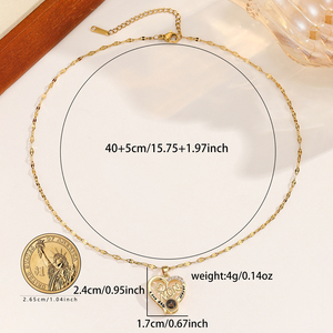 Collana con Proiezione della Mamma 'Il Desiderio del Cuore', <span class=keywords><strong>la</strong></span> Confessione Nascosta nel Battito Cardiaco, Regalo Quotidiano - Product Image 6