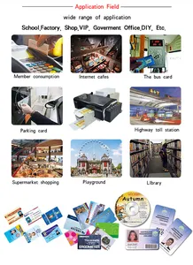 ZYJJ-impresora de inyección de tinta térmica, tarjeta de identificación de plástico PVC/CD, DVD, con Chip para Epson L800