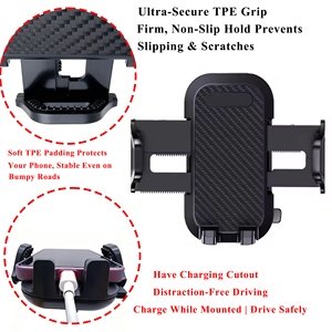 Soporte Universal para Teléfono con Ventosa para Coche, Soporte Flexible para Parabrisas con Cuello de Cisne, Soporte Manos Libres para Teléfono Celular - Product Image 6