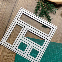 Matrice de découpe en métal pour albums photo DIY, boîtes cadeaux, cartes en papier, cartes de vœux et scrapbooking