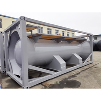 Portable T22 liquide chimique doublé conteneur de réservoir de plomb réservoir de transport de brome 8000 litres