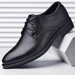 Zapatos Formales de Negocios para Hombre <span class=keywords><strong>Fuxiang</strong></span> 2025, Modelo 2069, de Cuero Artificial, con Entresuela de Goma, Cierre con Cordones, Transfronterizos - Product Image 1