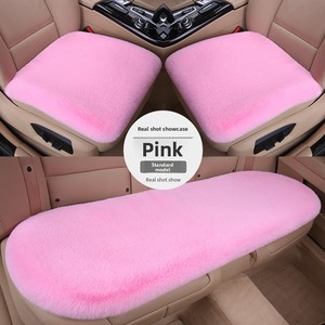 Tapis de <span class=keywords><strong>voiture</strong></span> universel en polaire de lapin court et chaud, <span class=keywords><strong>coussin</strong></span> de siège de <span class=keywords><strong>voiture</strong></span> d'hiver, vente en gros - Product Image 3