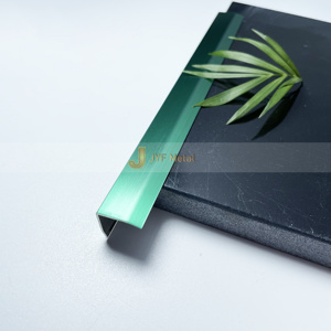 JYFMETAL Factory 201 304 316 Stainless Steel Contemporary Color Finish Decorative <b>Tile</b> Trim Apartment Interior Decoration - Product Image 5