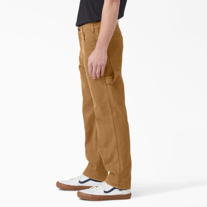 Biểu Tượng Tùy Chỉnh Người Đàn Ông Của Carpenter Quần 12 Oz Nặng Vịt Sáp Vải 100% Cotton Đau Khép Thẳng Lỏng Lloe Xếp Chồng Lên Nhau Làm Việc - Product Image 2