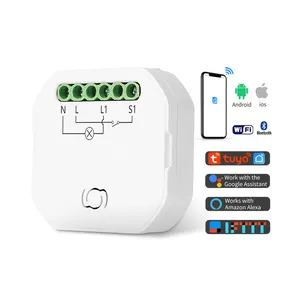 TAWOIA WiFi 1 Gang Smart Shutter Motor Smart Home Automation telecomando funziona interruttore WiFi