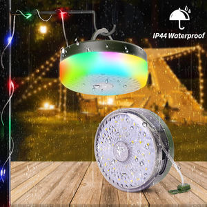 Lanterne de camping rechargeable Lumière LED étanche pour randonnée en plein air Pêche Utilisation d'urgence Conception portable Certification UL ETL - Product Image 5