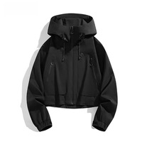 Veste de randonnée fonctionnelle pour femmes, veste de sport décontractée, coupe-vent et imperméable