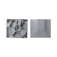 Boîtier de terminaison en fibre optique ABS, boîte de rangement de câbles ronds de bureau avec adaptateur SC APC, boîte de protection de fibre FTTH intérieure
