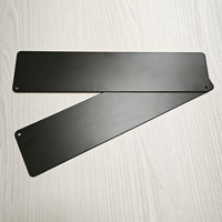 Pièces de fraisage et de perçage en aluminium OEM usinées CNC avec alignement précis, finition noire brillante, tolérance précise, pièces de voiture personnalisées