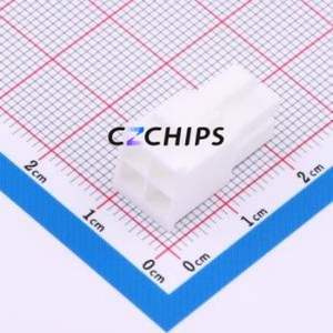 ZX-5557-4.2-2-2P-MGJK Housing (Wire-to-Board / Wire-to-Wire) P=4.2mm Connector 2x2P 4.2mm Mini-Fit (MX 4.2) 4.2mm - Product Image 1