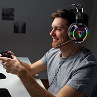 Headset Gaming Neutral G606 Over-Ear Esports PUBG Mikrofon Peredam Kebisingan Berkabel 71 Surround Sound Positioning Kulit