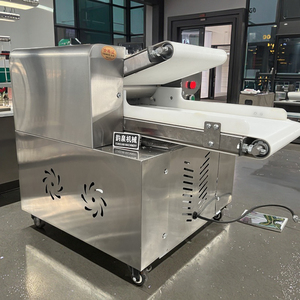 Nouilles instantanées nouilles faisant la machine coupe-rouleau de pâte tortilla fabricant de pâtes grande presse à pâte machine à trancher la pâte à pizza - Product Image 3