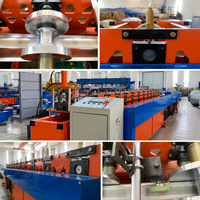 Machine de profilage de canaux en acier galvanisé pour profilés de type chapeau, profilés Omega et profilés de plafond