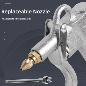 مسدس نفخ هوائي قوي عالي الضغط من سبائك المعادن لإزالة الغبار والشحوم من الشاحنات - Product Image 3