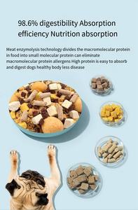 2,5 kg de yema de huevo liofilizada, comida seca mixta para perros, 8 tipos de pellets de pollo liofilizados, nutritiva comida liofilizada para perros - Product Image 4