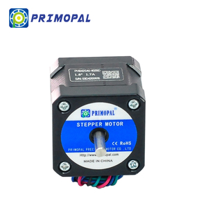Motore Passo-Passo <span class=keywords><strong>NEMA</strong></span> <span class=keywords><strong>17</strong></span> 2 Fasi Colore Nero Modello 42BYGH48 Nuovo di Zecca per Stampante 3D - Product Image 3